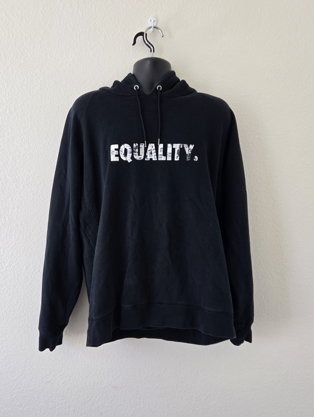 Nike Jordan CarMelo Anthony EQUALITY Mens‎ Basketball  Black Hoodie Pullover XXL